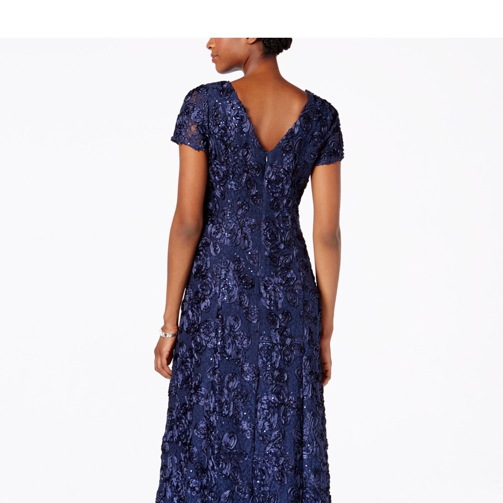 Evening gown by Alex Evenings in navy